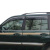 Toyota Land Cruiser 100 (1998-2007) дефлекторы окон с хромированным молдингом